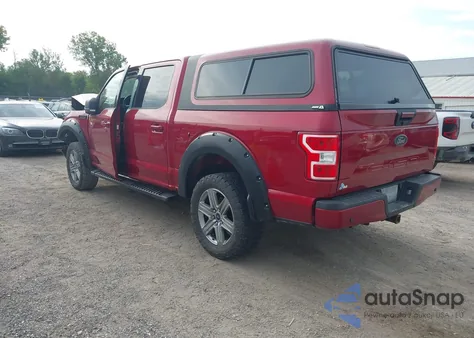 2018 Ford F-150 Xlt from USA, damaged, VIN 1FTEW1E52JKF96409